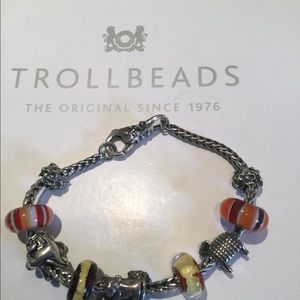 Authentic TROLLBEADS bracelet